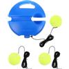 DEARMAMY Dispositivo Allenamento Tennis Base Rimbalzo Blu per Principianti Adulti | Allenamento in Casa e Viaggio, Plastico Leggero, Uso Individuale, per Adulti