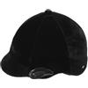 Ipetboom Casco da Equitazione per Nero, Polipropilene, Regolabile, Ventilazione Completa, Fodera Imbottita, Circonferenza Testa 55-60 cm, Sport all'Aperto