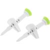 MAGICLULU Tee Pezzi Plastica Regolabile Verde 2 da Golf per Tappetino | Altezza Precisa e Supporto Stabile, Resistente All'usura e Danni, per Uso Professionale