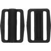 DEARMAMY Fermaglio per Immersioni Sgancio Rapido per Fettuccia 52 MM | PVC Nero, Design Laterale per Assetto Laterale, Sicurezza e Antiscivolo, per Esplorazione Subacquea e Riposo