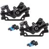 Vaguelly 2 Set Freno a Disco per Bicicletta, Pinza Meccanica | Installazione Semplice, per Bici e Mountain Bike, Controllo Fluido e Forza Frenante Elevata, Colore Nero