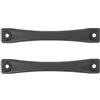 HAKIDZEL 2 Pezzi Maniglia per Kayak Antiscivolo in PU Nera, Presa Comoda | Ricambio Pratico per Canoa e Barca, Accessorio Robusto, Colore Nero, Uso Quotidiano in Acqua