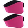 NUOBESTY 2 Pezzi Fascia Auricolare in Neoprene Protezione per Orecchie per Nuoto e Immersioni, Riutilizzabile e Traspirante per Sport Acquatici e Yoga