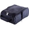 Besttoolifes Borsa per scarpe da golf, custodia portatile antipolvere per scarpe | Custodia in tessuto Oxford 600D per viaggi, grandi tasche laterali per accessori, design di qualità per golfisti