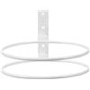 ULTECHNOVO 2 Pezzi Supporto da Basket Parete in Ferro, Bianco, per Palle | Facile da Installare, Antiruggine, Multifunzione, per Casa e Banco Negozio, Stile Semplice e Curato