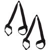 BELLIFFY 2 Pezzi Cinghia per Tappetino Yoga Nera, Nylon, Uso Rapido Multiuso | Lunghezza 1, 2m e Larghezza 3, 8cm, Installazione e Rimozione Facili, per Pattini e Rotelle