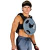 FITNESS KIT Gilet ponderato per dischi con diametro di 30 mm o 50 mm, gilet da allenamento regolabile per calisthenics, allenamento della forza, crossfit e palestra, gilet pesi di alta qualità per uomo e donna