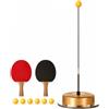 FytStycale Set di Allenatore Tennis Tavolo Pong con Racchette e Palline Stabile Attrezzo Sportivo Durevole Gioco per, Casa, Interno