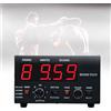 MObyat Timer A Intervalli Classico Per Boxe, Timer Professionale Per Palestra Con Display A Led, Da 1 A 12 Round E Illimitato, Tempo Per Round Da 30 Secondi A 10 Minuti, Riposo Di 30/60 Secondi