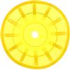 IFANLANDOR Rullo di Prua per Rimorchio Yacht Marino in PVC Giallo 5 Pollici | Accessorio Laterale Blocchi Finali, Ricambio per Barca e Yacht, Stabilità e Distribuzione del Peso