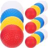 DEARMAMY 16 Pezzi Palline da Golf da Allenamento Cave in Plastica PP | Uso Quotidiano, Tocco Liscio e Confortevole, Pratica Professionale per Adolescenti e Adulti, Resistente