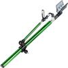 CAQYPVH Supporto per Canna da Pesca Stabile | Struttura Telescopica a 7 Sezioni, Pratico, Pescatori, Verde, 2.1M