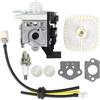 KJXYKOPNH Kit Messa A Punto Carburatore Per Echo SRM225 PAS225 Gt225i GT225L | A021001692 A21001690 Testina Decespugliatore A Filo Weed-Eater