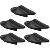 MOBUTOFU 5 Pezzi Passacavi Incassato in Nylon per Telaio Bici ed E-bike Nero | Riparazione Bici, Applicazione Versatile, Installazione Facile, Design Integrato, Compatibile Telaio