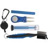 POPETPOP Spazzola Doppia per Bastone da Golf, Pulizia Efficiente, Portatile | Abs, Nylon, Lega di Alluminio e Acciaio Inox, Compatta con Gancio, per Golf, Manutenzione Accessori Colore Casuale