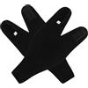Abaodam 2 Pezzi Fascia per Nuoto e Doccia per Orecchie in Neoprene Nero | Regolabile, Mantiene la Forma, Comoda e Facile da Pulire, per Bagno e Piscina, Stile Giocoso