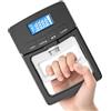 SKUTZTEK Misuratore di forza di presa e misuratore di forza manuale, dinometro elettronico a mano con rilevamento automatico, display LCD e impugnatura regolabile per allenamento Grip Strength