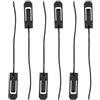 MAGICLULU 6 Pezzi Clip per Pinne da Paddleboard e Surfboard | Plastica, Montaggio Rapido e Rimozione Facile, Uso Outdoor su Tavole e Surfboard, Compatibilità