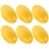 Cabilock 6 Pezzi Galleggiante di Ancoraggio per Barche e Yacht in PVC Giallo | Installazione Semplice, Design Compatto, Posizionamento Stabile, Compatibile Acqua, per Nuoto e Molo