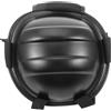YARNOW Casco Protettivo da Lotta e Pugilato per Hockey Taekwondo Nero | Poliestere, Design Monopezzo Leggero, Fissaggio Sicuro, per Competizioni Sportive e Allenamento