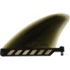 DEARMAMY Pinna Grande a Forma di Pesce per Tavola da Surf e Paddle Board | PVC Nero, Montaggio Rapido e Rimovibile, Controllo Stabile, Ricambio per Tavole da Surf e Sup