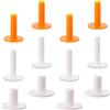 BESTOMZ 12 Pezzi Tee da Golf in Gomma per Allenamento, Set Portatile 88 70 | Principianti ed Appassionati, Leggero e Facile da Riporre, Adatto a Ufficio e Viaggio di Lavoro Colore Casuale