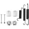 GALPADA Kit Molle Freno per Golf Cart Club Car in Metallo Argento | Ricambio per Veicolo Club Car, Ritorno del Pedale, Installazione Rapida, Ferramenta Inclusa