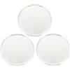DEARMAMY 3 Pezzi Marcatore Palline da Golf Bianco in Ferro, Riutilizzabile | Kit Creativo Fai per Campo, Finitura Curata, Forma Marcata, Elegante e Unico per Uomini e Donne