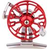 Cabilock Mulinello da Mosca in Lega Rossa, Leggero, Scorrevole, Grande Capienza | Attrezzatura per Pesca a Mosca, Stile Assortito, Finitura Gradevole, per Pescatore, Accessori per Pesca Stile Casuale