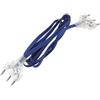 Abaodam Filo Corpo Scherma Elettrica Blu per Gare e Allenamento | PVC e Telaio in Rame, Installazione Semplice, Isolamento Rinforzato, Comfort Leggero per Uso Frequente