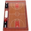 JUMPLAWN Lavagna Tattica Basket, Basketball Coaching Write Board in PVC, Leggera e Compatta, Resistente all'Usura alla Pioggia, per Allenatori e Giocatori, Allenamento Basket