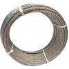 FP INOX Cavo 8 mm in Acciaio Inox 316 Morbido 7 x 19 Acciaio Inox 316 - A4 Lunghezza 10 m 20 m 30 m 40 m 50 m 70 m Rotolo 100 m, Couronne 20m, 1