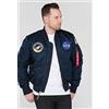ALPHA INDUSTRIES Alpha Industries Ma-1 Vf Nasa Bomber Jacket Per Uomo Giacche Uomo (Pacco da 1)