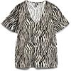 Vero Moda Vmeasy Joy SS Blouse Wvn Ga - Collo A V Top Donna (Pacco da 1)