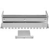 BAFOVY Frattazzo Dentato Regolabile, Utensile per Livellamento Piastrelle in Acciaio Inox, 30-60 Cm, for Posa di Piastrelle