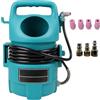 TANIASHOP Sabbiatrice ad Aria compressa Serbatoio da 22Kg/50LBS 4 Ugelli intercambiabili ingresso aria 1/4" Pressione di esercizio 6.3 bar / 90 psi Lunghezza tubo 4.5 m per la Rimozione della Ruggine