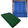 GX GARGIX Tenda Zanzariera telo mosche porta balcone finestre moschiera (Butterfly/Verde)