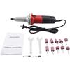 YILIKISS Smerigliatrice dritta 750 W, 0 - 27000 giri/min, con regolatore di velocità, smerigliatrice con 14 accessori, pinza di serraggio Ø 6 mm, impermeabile, a basso rumore, levigatura, taglio