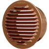 Maggini 8031624135559 Griglia di Ventilazione ad Incasso con Rete in Alluminio, Rame, 12 cm