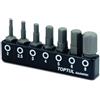 TOPTUL Kit inserti cacciaviti 1/4 - GAAV0701