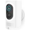 NEDIS WIFICBO33WT Telecamera Wi-Fi da Esterno SmartLife | 3MP Full HD 1296p | Visione Notturna a Colori | Rilevamento Persone | IP65 | Audio Bidirezionale | Batteria 6700mAh | Bianca