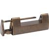 Marhynchus Lucchetto Cinese Antico, Serratura Vintage Decorativa in Ottone,