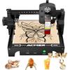 ACMER T1 - Macchina per incisione laser da 3,5 W, portatile, per legno | Incisione laser ad alta precisione, 0,01 mm, area di lavoro 130 x 130 mm, per legno, pelle, vetro, metallo e fai da te