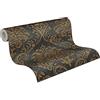 A.S. Création Livingwalls Travel Styles - Carta da parati in tessuto non tessuto, effetto barocco, colore nero e oro, per diversi ambienti, 10,05 m x 0,53 m
