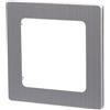 VoltShine Targa da parete in alluminio con design tedesco/francese, chiave inclusa ed elegante finitura argento. Ideale per aggiungere un tocco moderno a qualsiasi ambiente.