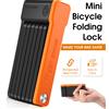 WEST BIKING lucchetto per bicicletta pieghevole sicurezza antifurto lucchetto per bicicletta MTB accessori per biciclette da strada Scooter lucchetto a catena per bici elettrica