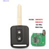 Jingyuqin 5WK4876/818 Chiave Dell'automobile Per Renault Maxity Nissan Qashqai Elgrand X-TRAIL Navara Micra K12 Nota Cabster NV200 Pathfinder