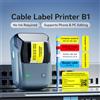 Niimbot B1 Mini stampante termica Bluetooth Pocket Label Maker Adesivo autoadesivo Cavo Macchina Organizzatore Gestione etichette