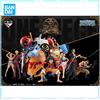 Bandai Original Anime One Piece Ichiban Kuji WT100 Memorial Vol.100 Anniversary rufy Zoro Sanji Nami Robin Model Action Toy