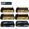 DXF Batteria LiPo DXF 2S Shorty HV 7.6V 6300mAh 7000mAh 9200mAh 10000mAh con Connettore Deans T 5mm per Auto RC 1/10 da Competizione